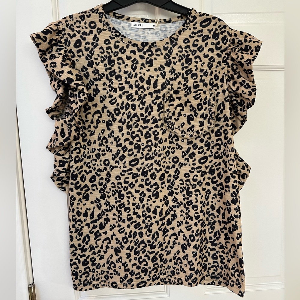 Leopard Print Top